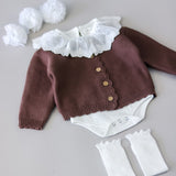 Classic Ruffle Collar Romper