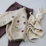 Heavy Knit Brown Trousers