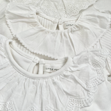 Classic Ruffle Collar Romper