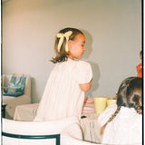 Lia Natural Embroidered Dress