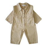 Rugged Rookie Beige Jumpsuit