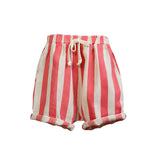 Red Striped Short