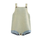 Maturo Soft Blue Knitted Romper