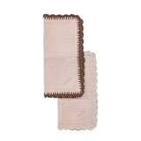 Brown-Beige Crochet Burp Cloth Bundle