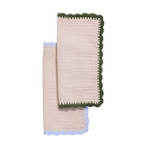 Green-Blue Crochet Burp Cloth Bundle