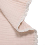 Beige Crochet  Blanket