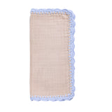 Green-Blue Crochet Burp Cloth Bundle