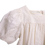 Lia Natural Embroidered Dress