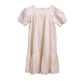 Lia Natural Embroidered Dress