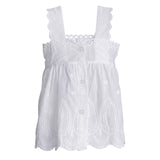 Jade Blouse & Denim Skirt Set