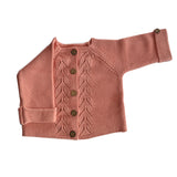 Zoe Knitted Baby Cardigan