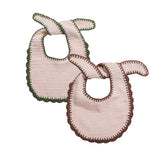 Green-Brown Crochet Bib Bundle