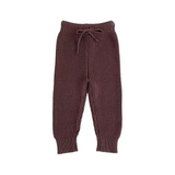 Heavy Knit Brown Trousers