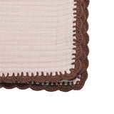 Crochet Brown Blanket