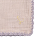 Lavender Burp Cloth